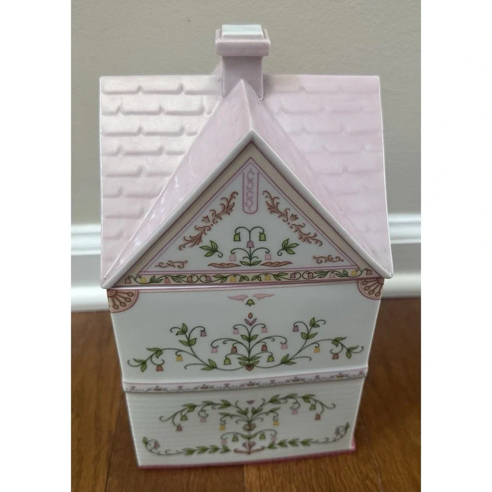 Vintage 1990 Lenox Spice Village Sugar Sweet Shoppe Canister